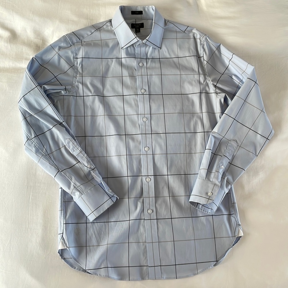 J Crew Ludlow Slim Fit Dress Shirt - 15 1/2, 34